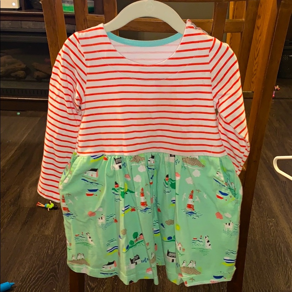 Cotton lighthouse dress with pockets